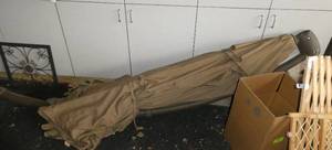 Very Large patio umbrella, no base
