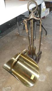 Fireplace set