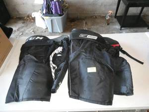 two used hockey shorts