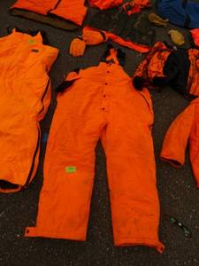 Blaze Orange 3XL bibs insulated