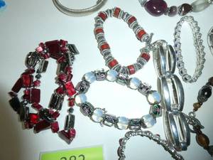 Lot of Bracelets and a watch