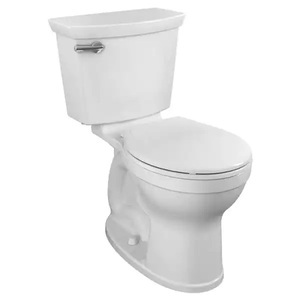 lot 87 image: American Standard Champion Tall Height 2-Piece High-Efficiency 1.28 GPF Single Flush Round Front Toilet in White