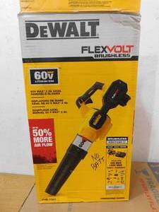 lot 6 image: DEWALT 125 MPH 600 CFM FLEXVOLT 60V MAX Lithium-Ion Cordless Axial Blower