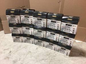 lot 104 image: Lot of Defiant Whole House Door Knobs Pack Customer Returns See Pictures
