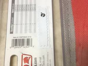 lot 22 image: SPEEDemon High Speed Steel Spade Bit Set with Pouch (10-Piece) by DIABLO Customer Returns See Pictures