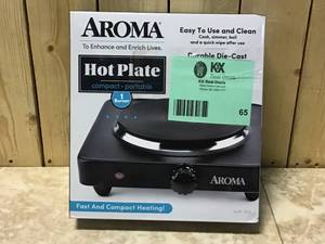 lot 65 image: Aroma Hot Plate Customer Returns See Pictures