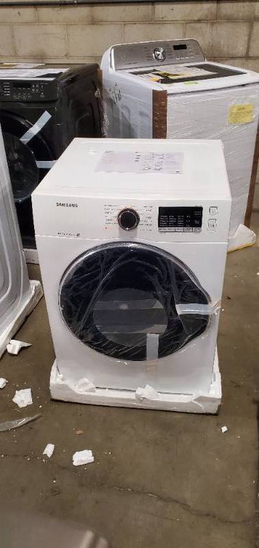 Samsung 24 in. 4.0 cu. ft. Electric Vented Dryer in White (Scratch & Dent) - 1 Year Warranty