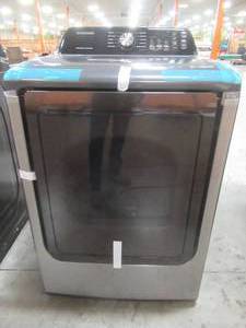 Samsung Large 7.4 cu. ft. Capacity Platinum Electric Dryer with Sensor Dry, DVE45T3400P (Scratch and Dent) - 1 Year Warranty
