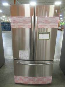 Samsung 28.2 cu. ft. French Door Refrigerator in Stainless Steel, RF28T5001SR (Scratch and Dent, Error Code) - 1 Year Warranty