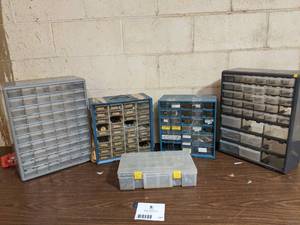5 Screws, Nuts and Bolts Organizers Full of Treasures