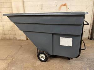 Large 44 x 82 x 49 Industrial Dump Cart