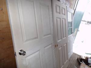lot 30 image: 3 doors, 1 Exterior 32 with Window and 2 interior doors 32 and 36