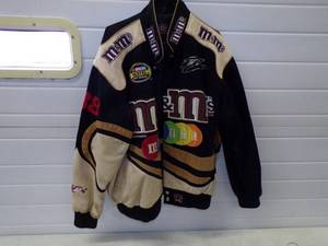 lot 9 image: M & Ms Nascar Jacket Size M