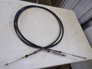 lot 25 image: Cables for a Merc Cruiser Boat Motor