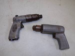 lot 26 image: Pair of Air Powered Tools