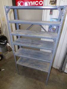 lot 50 image: Metal Shelving