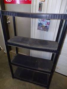 lot 51 image: Plastic Shelving