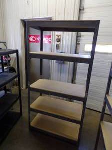 lot 57 image: Metal Shelving