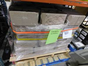 Stone Legacy  Rock Face 6 in. H x 16 in. W x 10 in. L Buff Concrete Wall Block (45-Pieces)