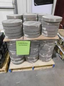 Pavestone 12 in. x 12 in. x 1.77 in. Pewter Round Concrete Step Stone (150)