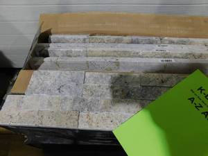 MSI Trevi Gray Ledger Panel 6 in. x 24 in. Natural Travertine Wall Tile (24 sq. ft.)