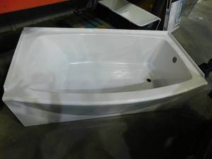American Standard Ovation 60 in. Right Drain Bathtub in Arctic White