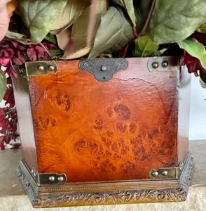 lot 63 image: Bountiful Faux Floral Arrangement
