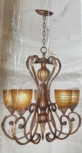 lot 14 image: New Hampton Bay Chateau Deville Chandelier