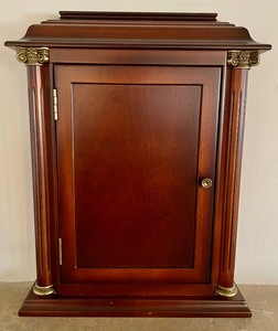 lot 45 image: Bombay Company Key Cabinet