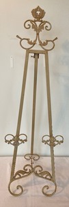 lot 78 image: Beautiful Metal Frame Easel