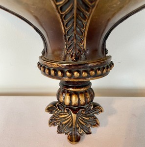 lot 86 image: Carved Wooden Shelf