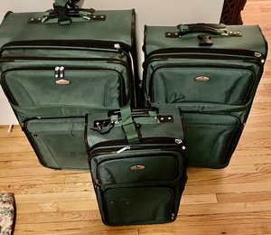 lot 131 image: Ricardo 3 Piece Nesting Suitcases