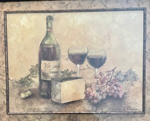 lot 145 image: California Cabernet Print by Marilyn Hageman