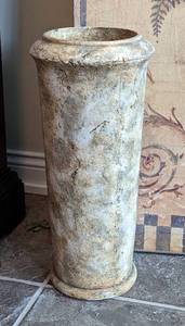 lot 162 image: Decorative Canvas Print and Vase