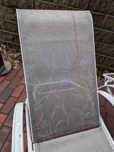 lot 188 image: Pair of Patio Lounge Chairs