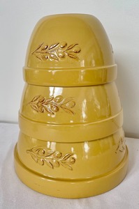 lot 100 image: Set of Cerutil Stoneware Bowls