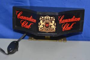 Canadian Club Lighted sign