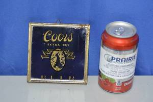 Small Coors Beer Framed Mirror