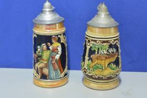 Lot of 2 Steins