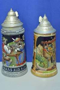 Origional King 3 and handshake stein
