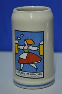 1L 1995 Munchen Oktoberfest Stein