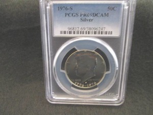 1976-S PCGS PR69DCAM Silver Bicente...