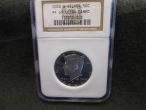 2002 -S Silver PF 69 Ultra Cameo Ke...