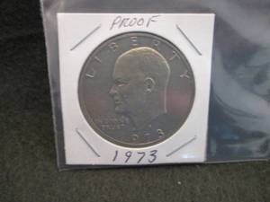 1973-S Eisenhower Silver Dollar Coi...