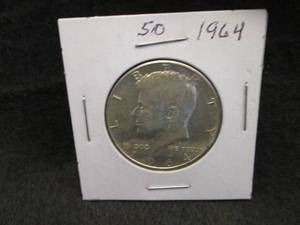 1964 Kennedy Half Dollar Coin ...