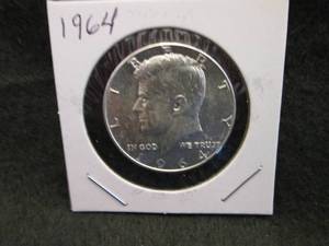 1964 Kennedy Half Dollar Coin ...
