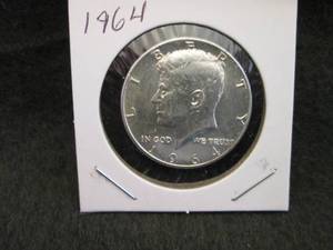 1964 Kennedy Half Dollar Coin ...