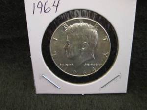 1964 Kennedy Half Dollar Coin ...