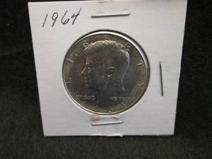1964 Kennedy Half Dollar Coin ...
