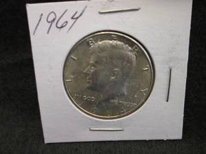 1964 Kennedy Half Dollar Coin ...